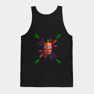 Tribal Mask Tank Top